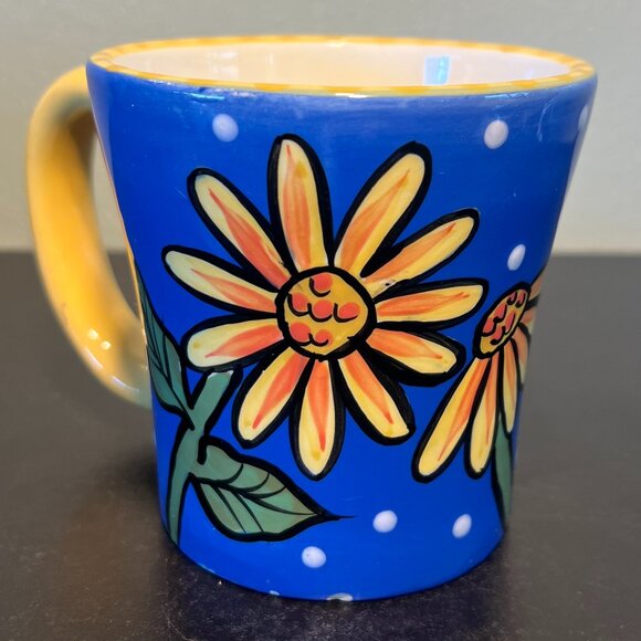 MIRASOL Sunflowers / Black-Eyed Susans Mug ~ Chris Bubany ~ Baum Bros. Imports - Picture 1 of 12